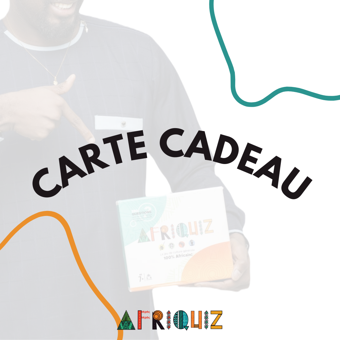 E-carte cadeau AfriQuiz